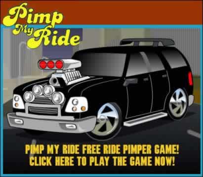 Pimp My Ride Ride Pimper Game - Click here to play it now!